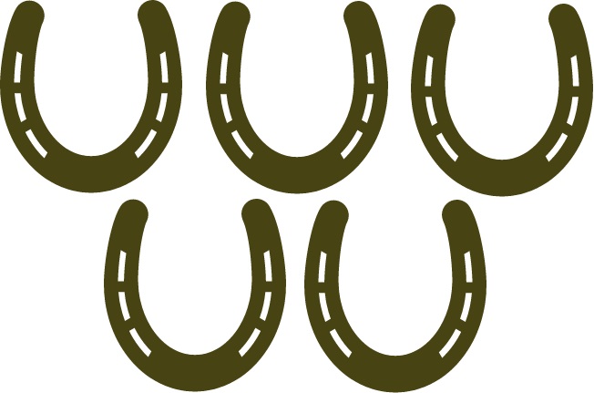 Logo for The Five Horseshoes